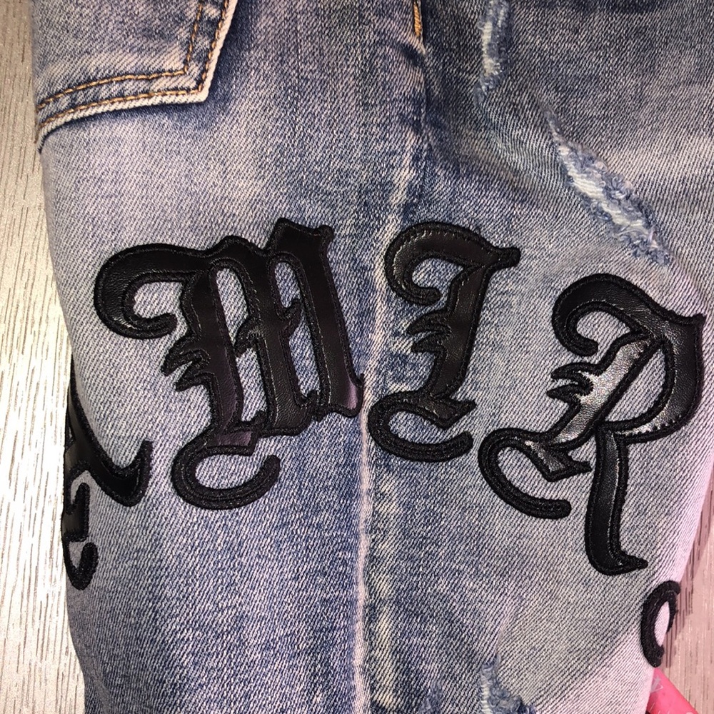 AMIRI Distressed Blue skinny Jeans Size 30 - Picture 13 of 16